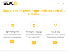 Tablet Screenshot of plastika-bevc.com